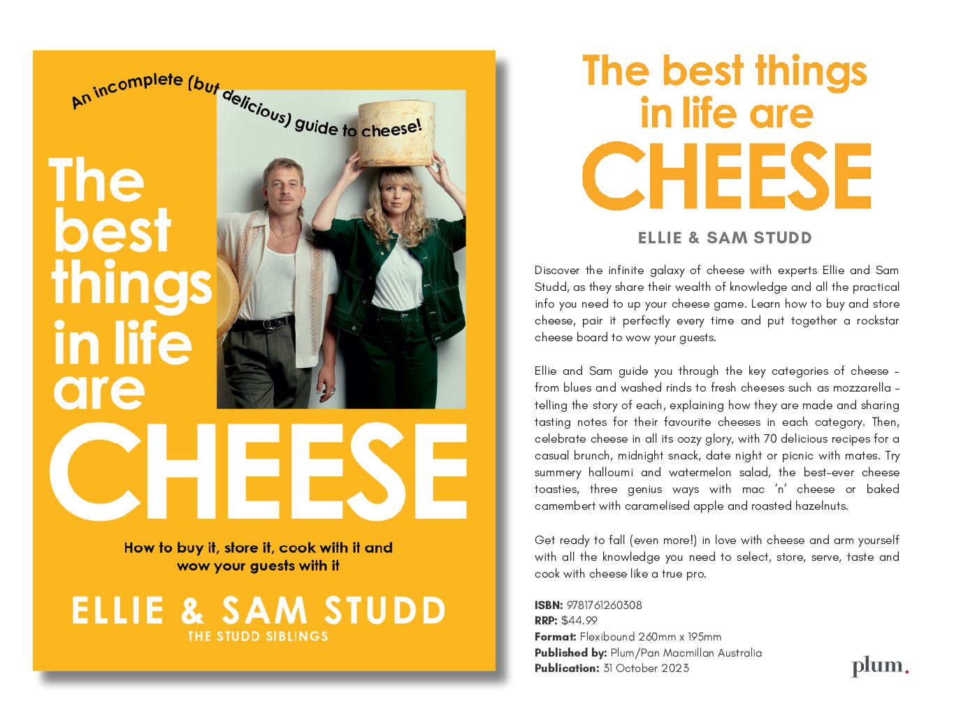 The Best Things In Life Are Cheese by The Studd Siblings