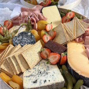 Christmas Cheese Platter